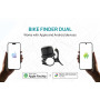XD Design Connects Bike Finder Dual bike bell with tracker, Apple & Android Find, IPX6, P301.1401