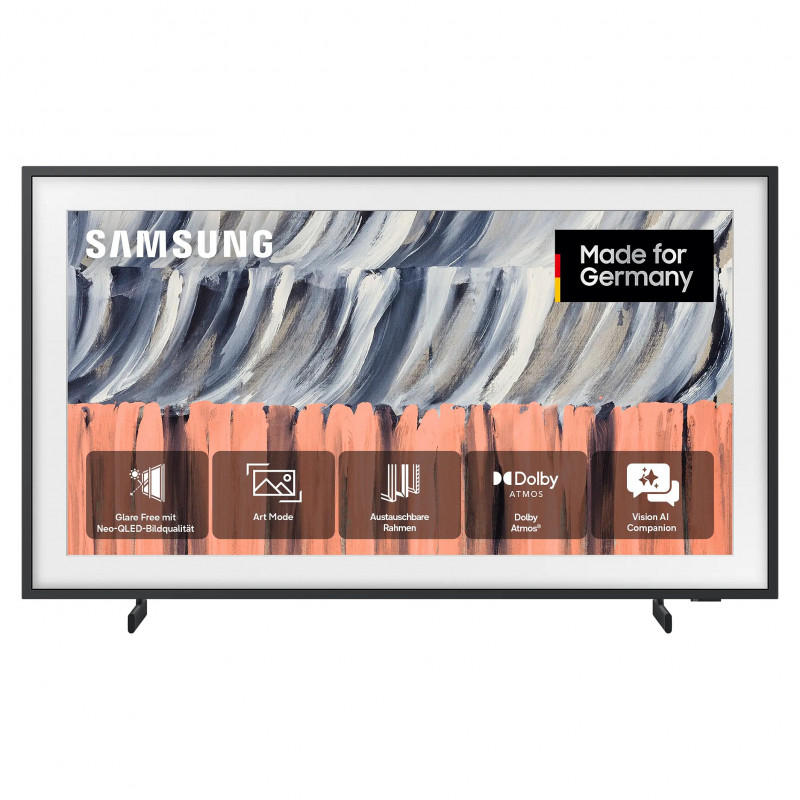 Samsung GQ43LS03HEUXZG The Frame QLED Smart TV, 43", 4K UHD, black