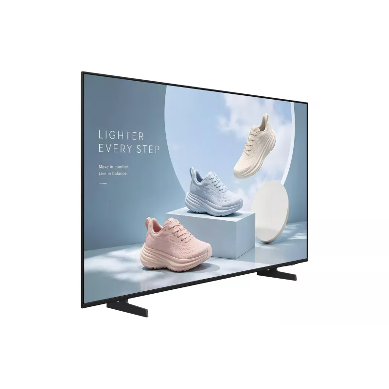 Samsung LH43BEHHLGUXEN BE43HX-H commercial display, 43", Crystal UHD 4K, black