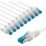 Goobay CAT 6A patch cable, S/FTP (PiMF), 3 m, 10 pcs