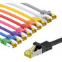 Goobay 69941 Cat.7 S/FTP PiMF patch cable, 3 m, set in 10 colours
