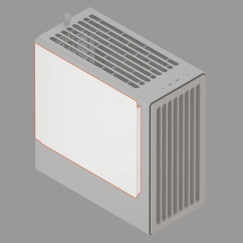 HAVN BF 360 Solid Side Panel, white