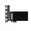 MSI GeForce GT 710 2GD3H graphics card, 2 GB GDDR3, 64-bit, 4x HDMI