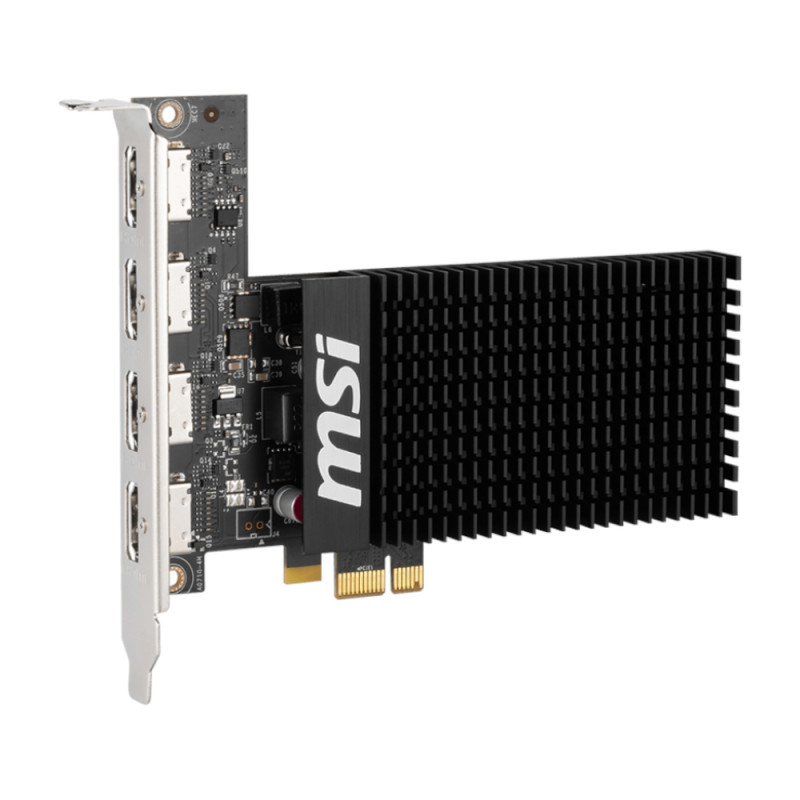 MSI GeForce GT 710 2GD3H graphics card, 2 GB GDDR3, 64-bit, 4x HDMI