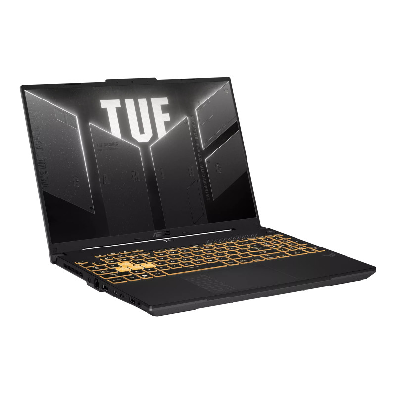 ASUS TUF Gaming F16 FX607VJR-TU305W laptop, Intel Core 5 205H, 16 GB DDR5, 512 GB SSD, GeForce RTX 3050 6 GB, Windows 11 Home, US International keyboard, Mecha Gray