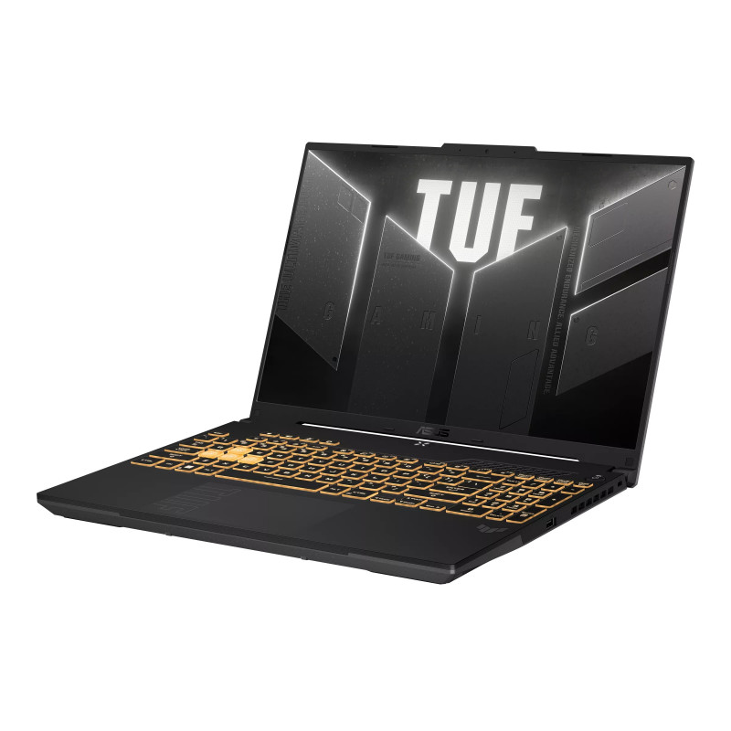 ASUS TUF Gaming F16 FX607VJR-TU305W laptop, Intel Core 5 205H, 16 GB DDR5, 512 GB SSD, GeForce RTX 3050 6 GB, Windows 11 Home, US International keyboard, Mecha Gray