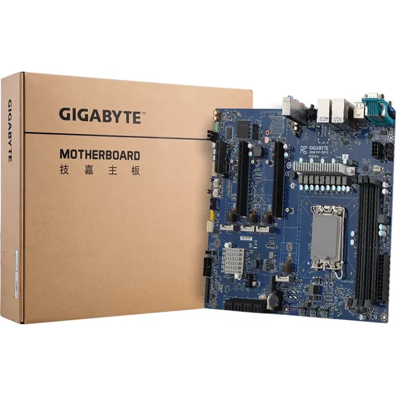 Gigabyte MW34-SP0 Rev. 1.0 motherboard, ATX, socket 1700, DDR4