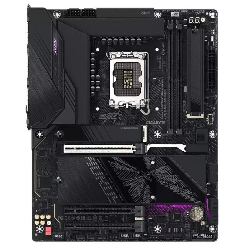 Gigabyte Z890 AORUS Elite Duo X motherboard, ATX, socket LGA1851, DDR5