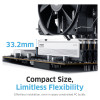 Klevv FIT V KD5AGU880-60A300F DDR5 memory kit, 32 GB (2 x 16 GB), DDR5-6000, CL30