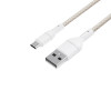 WINX LINK Simple USB to Micro USB cable, nylon braided, 1 m, white