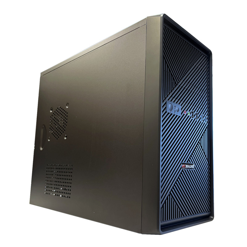 PCBUiLDER HOME MASTER desktop PC, Intel Core i5-12400, 16 GB DDR4, 480 GB M.2 NVMe SSD, Windows 11 Home