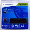 Kensington PocketHUB Mini USB 2.0 hub, 4 ports (33399EU)