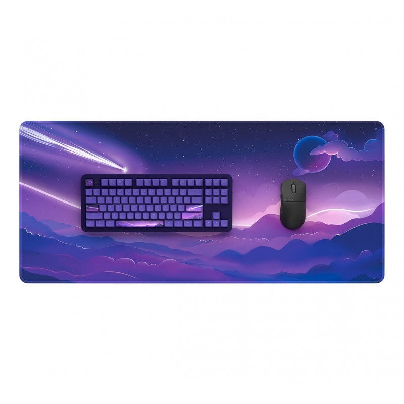 Dark Project Celestial XL gaming mouse pad, purple