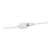 LogiLink CQX061S Cat.6A premium patch cable extension, 3 m, white