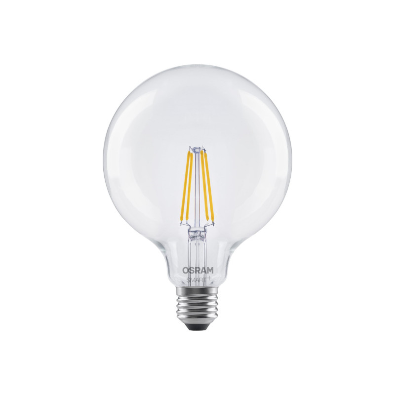 Osram SMART+ MATTER Filament Dimmable Classic Globe 827, E27, 6 W, warm white, Wi-Fi