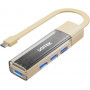 Unitek H1319ACL01 bidirectional USB-C / USB-A hub, 5 Gbps, cream