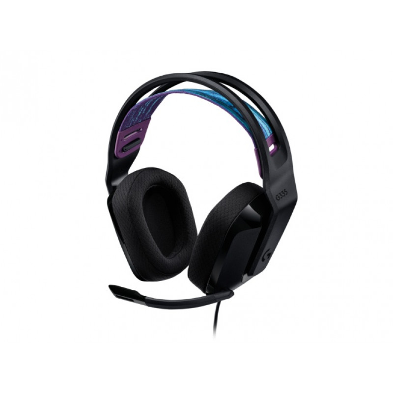 Logitech G335 wired gaming headset, 3.5 mm jack, black
