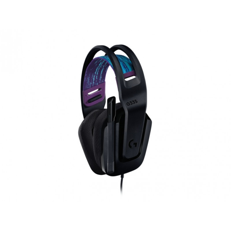 Logitech G335 wired gaming headset, 3.5 mm jack, black