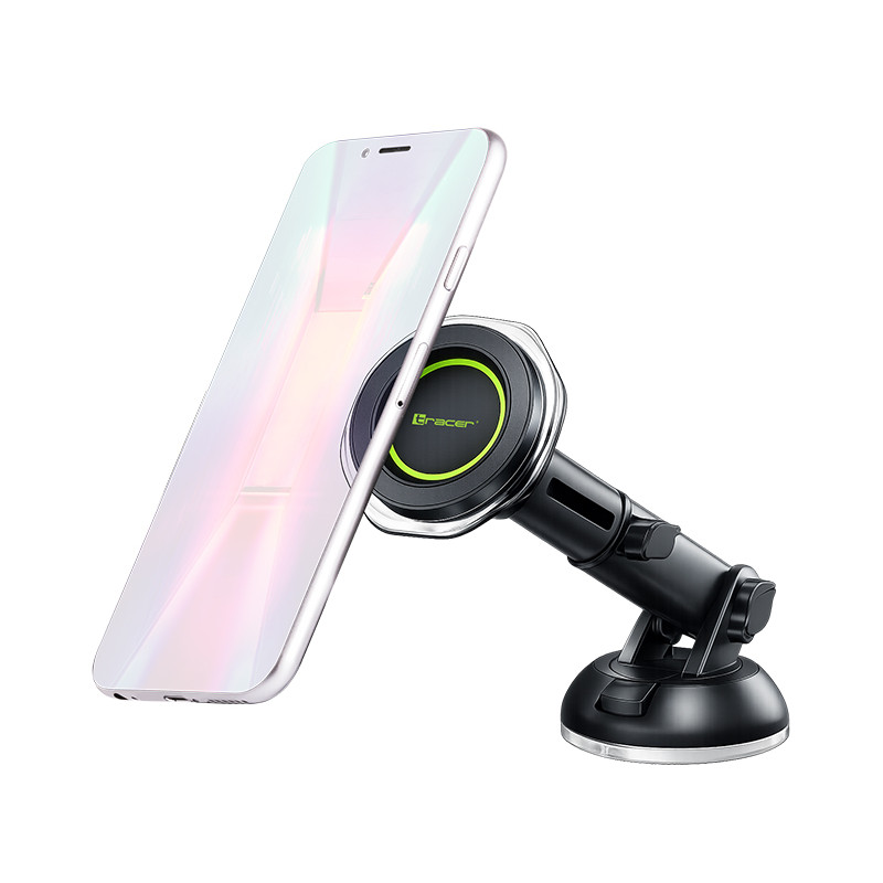 Tracer 47938 magnetic car mount, black
