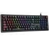 Marvo KG917 mechanical gaming keyboard, US layout, RGB, Jixian Blue switches, USB, black