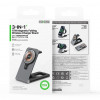 Duzzona W22 3-in-1 magnetic wireless charger, grey