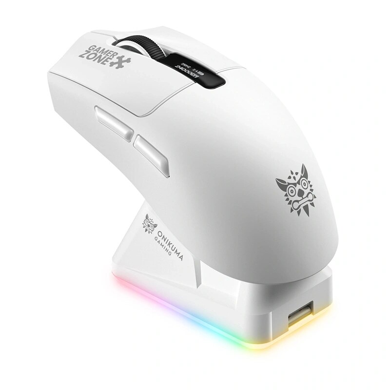ONIKUMA DM10 wireless gaming mouse, white