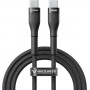 Veger CC03 USB-C to USB-C cable, PD 48V 5A 240W, 1.5 m, black