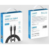 Veger CC03 USB-C to USB-C cable, PD 48V 5A 240W, 1.5 m, black