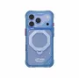 Skinarma Saturn Skin000483 case with MagSafe and RotatingKick Stand for iPhone 18 Pro / 17 Pro, blue
