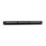 Lanview LVR-CAT6A-UTP-LSA Cat6a 1U 24-port patch panel
