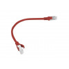 Lanberg PCU6-10CC-0025-R patch cord RJ45 Cat.6 U/UTP, 0.25 m, red