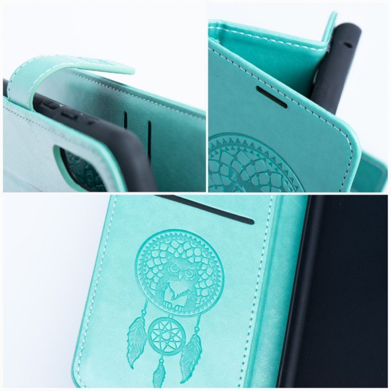 OEM Mezzo Book flip case for Samsung S20 FE / S20 FE 5G, dreamcatcher pattern, green