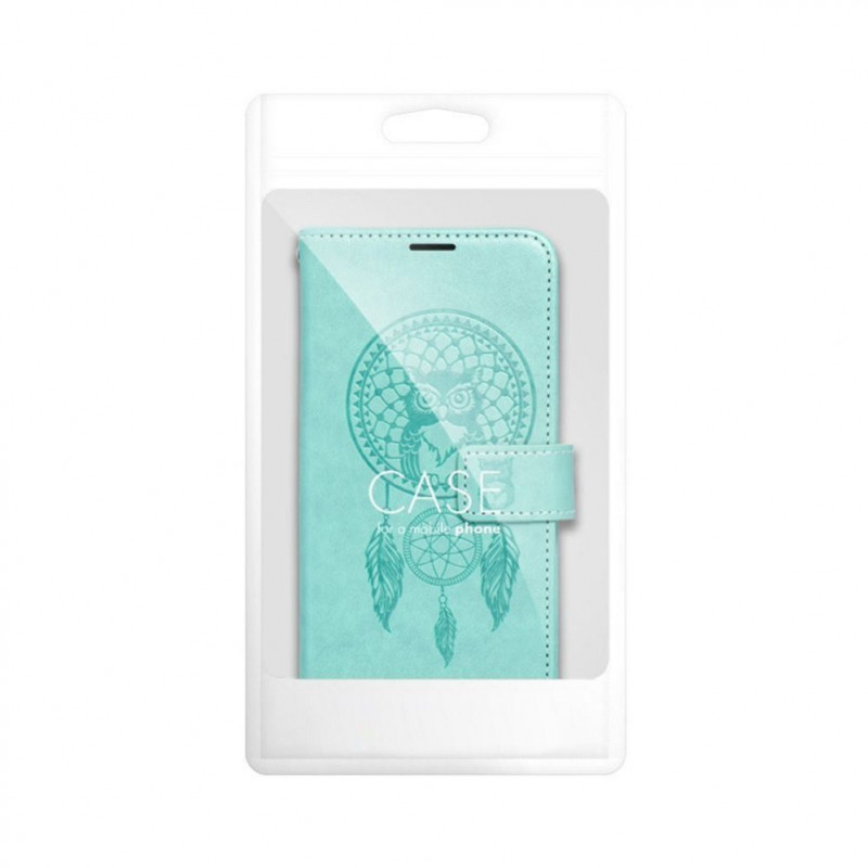 OEM Mezzo Book flip case for Samsung S20 FE / S20 FE 5G, dreamcatcher pattern, green