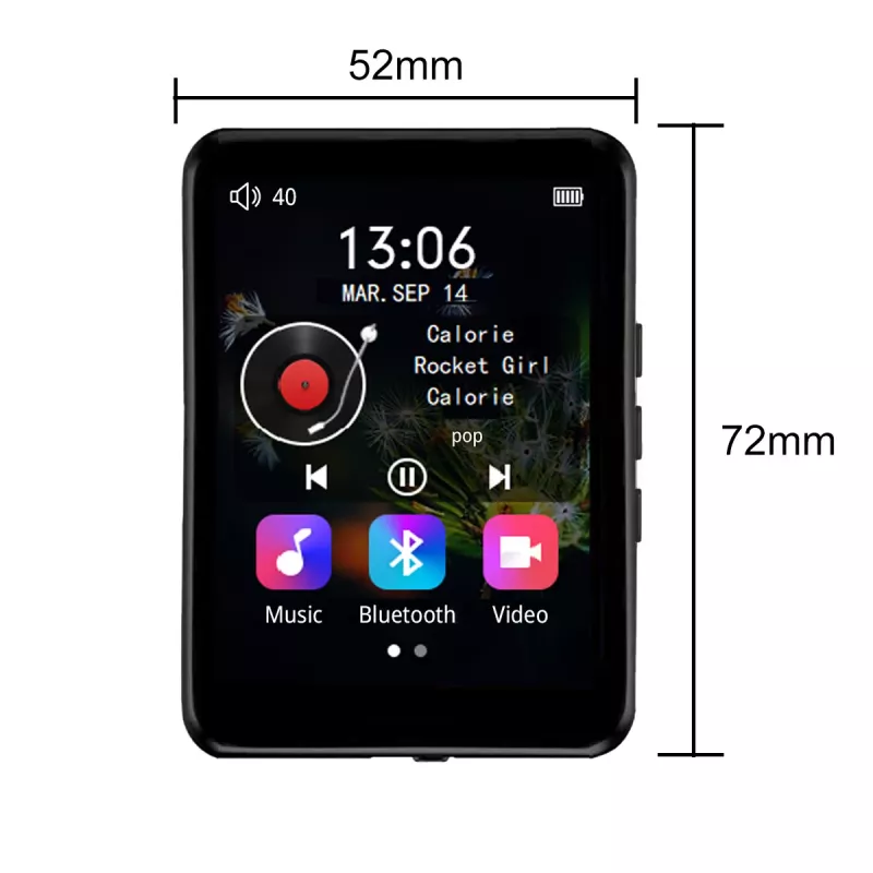 Zenwire Vibe P1 portable MP3/MP4 player