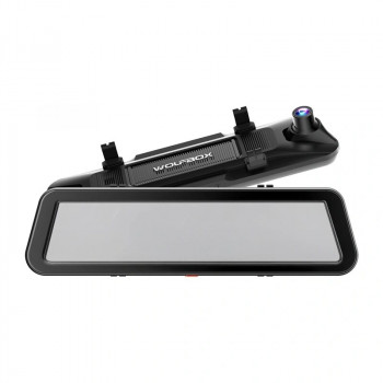 WOLFBOX G900TriPro Cabin dash cam, 4K front + 2.5K rear + 1080p interior camera, Wi-Fi