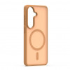 iLike Mag Matt case for Samsung Galaxy A16 4G / A16 5G / A17 4G / A17 5G, large camera cutout, brown
