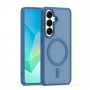 iLike Mag Matt case for Samsung Galaxy A16 4G / A16 5G / A17 4G / A17 5G, large camera cutout, dark blue