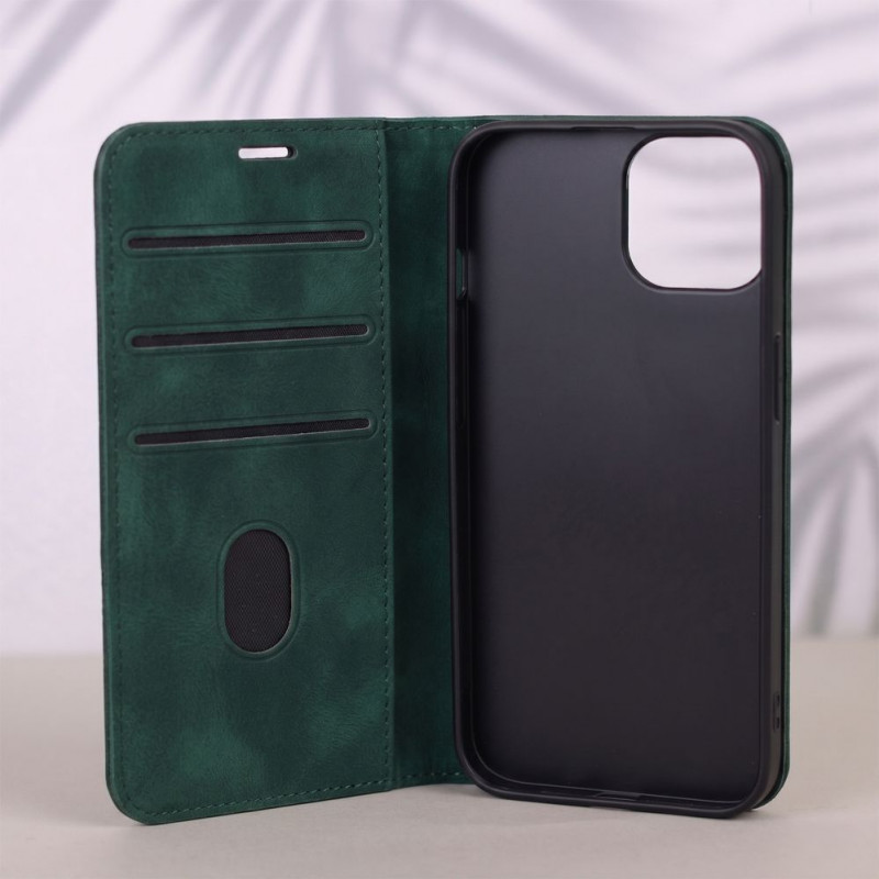 TFO Smart Suede case for iPhone 17 Pro Max 6.9 / iPhone 18 Pro Max 6.9, green