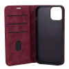 TFO Smart Suede case for iPhone 17 Pro Max 6.9 / iPhone 18 Pro Max 6.9, maroon