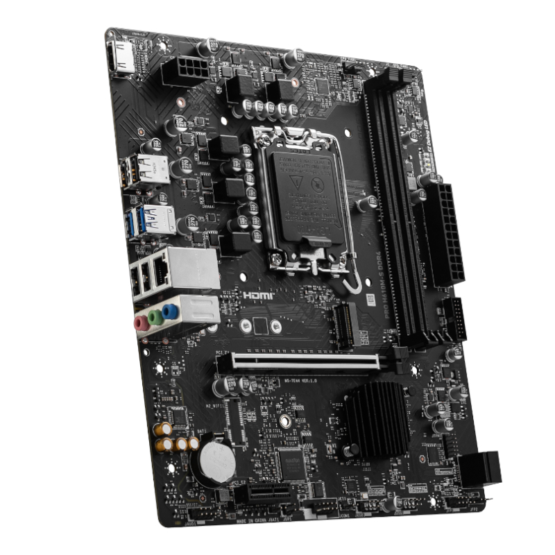 PCBuilder OFFICE MASTER Core desktop PC, Intel i5-12400, 16 GB DDR4, 480 GB M.2 NVMe SSD, Windows 11 Pro