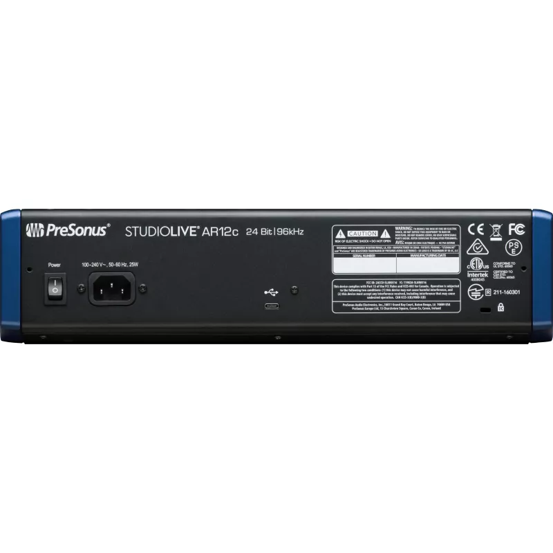 PreSonus StudioLive AR12c USB audio mixer