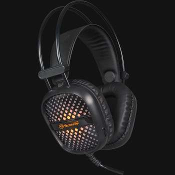 Marvo CM303 CZ keyboard, headset and mouse set, silver