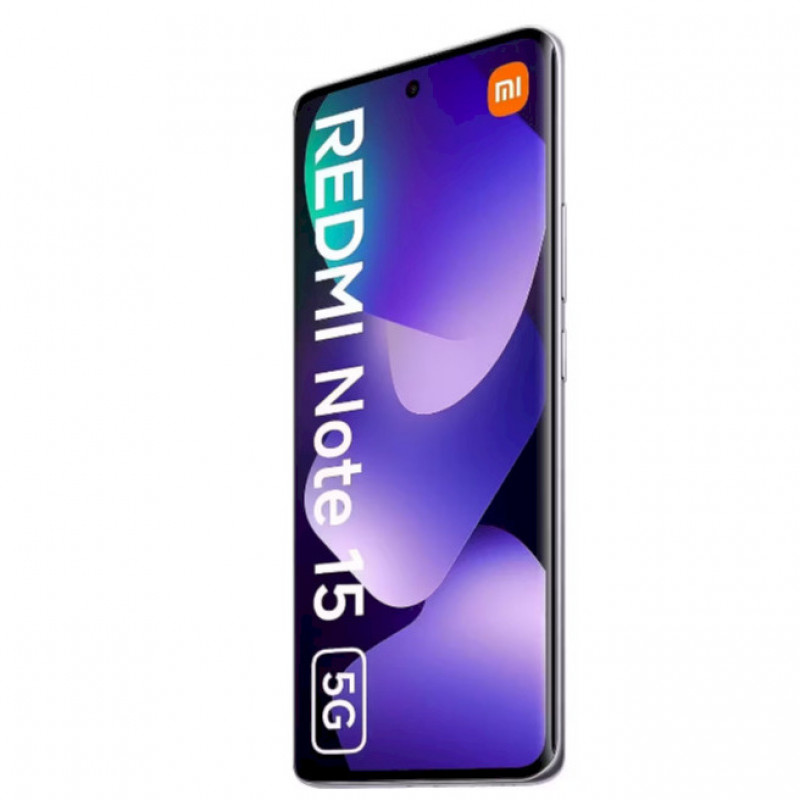 Xiaomi Redmi Note 15 5G smartphone, Dual SIM, 12 GB + 512 GB, Mist Purple