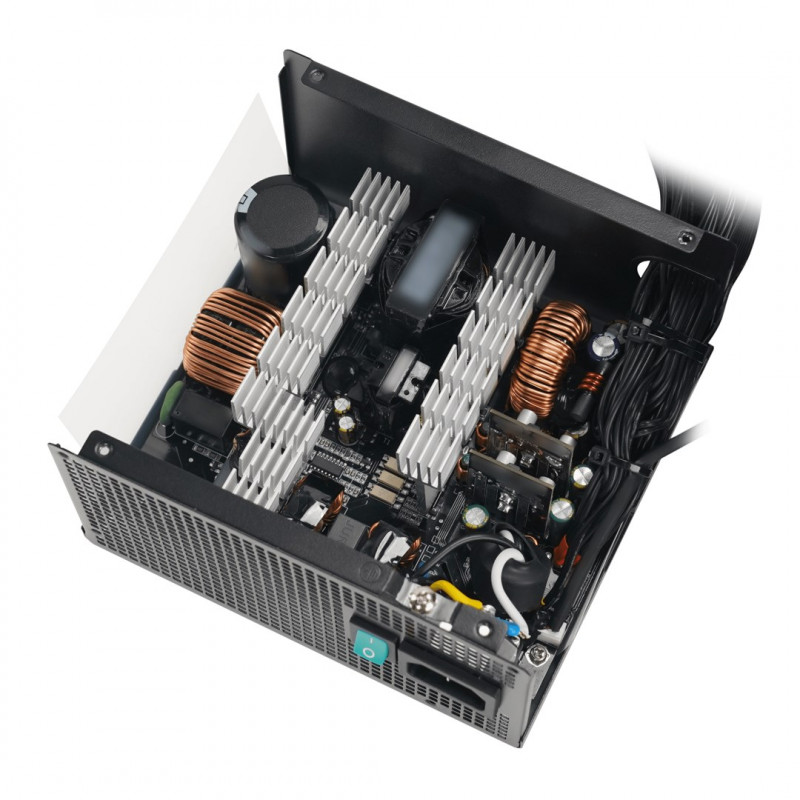 DeepCool PL750D R-PL750D-FC0B-EU power supply, 750 W, 20+4 pin ATX, black