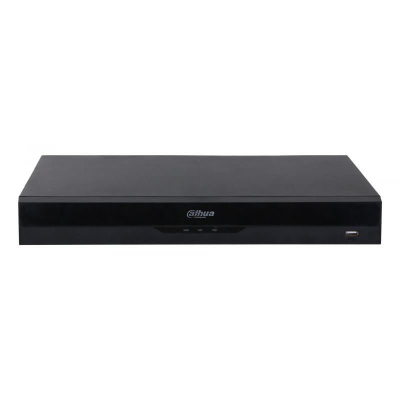 Dahua NVR5232-16P-EI2 IP network video recorder, 32 channels, 16 PoE, WizSense