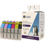 G&G ink cartridge for Epson T0807 C13T080740, value pack