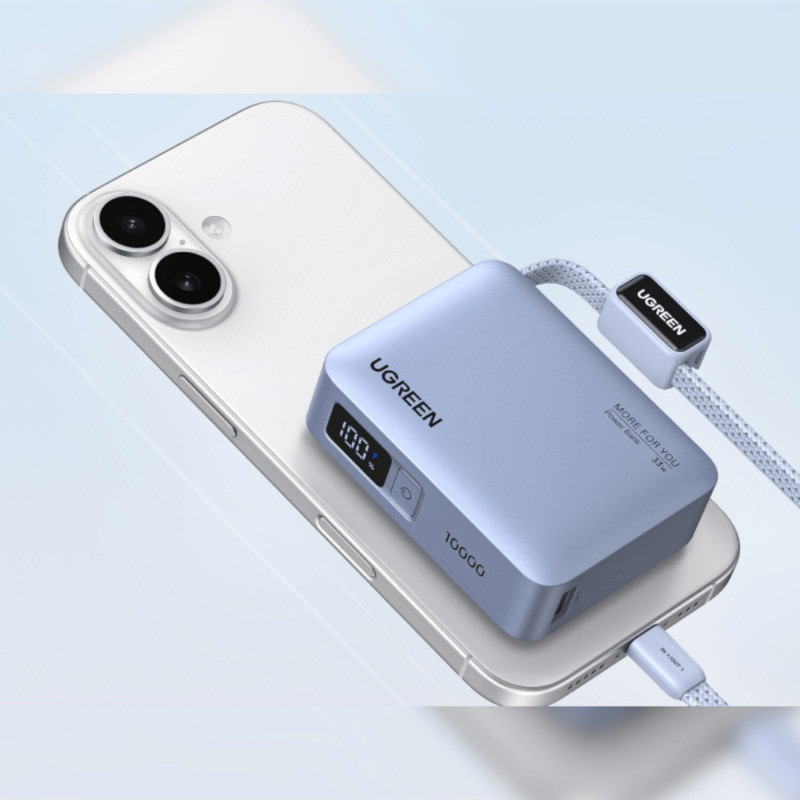 Ugreen PB584 power bank 10000 mAh, grey