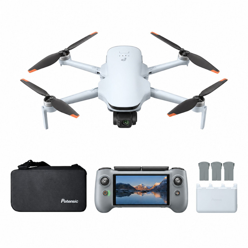 Potensic Atom 3 Fly More Combo drone with RC PTD 2 controller