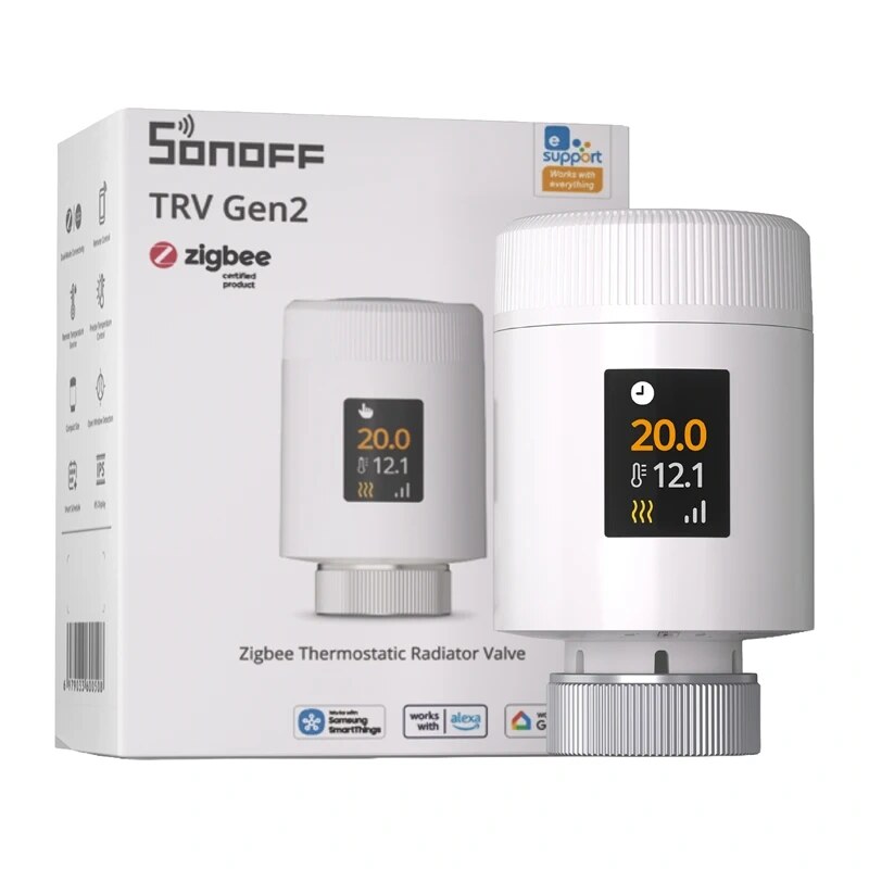 Sonoff TRV Gen2 (TRV-ZBT) Zigbee thermostatic radiator valve