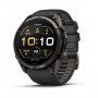 Garmin Fenix 9 Pro 010-04337-16 smartwatch, 51 mm, Carbon Gray DLC titanium, black/Pebble Grey silicone band